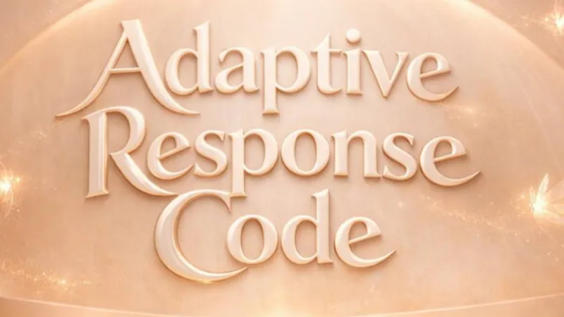 Энергетическое путешествие Adaptive Response Code