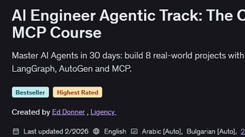 Полный курс по созданию ИИ-агентов и работе с MCP