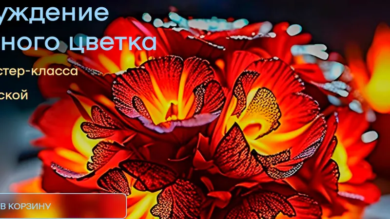 Пробуждение огненного цветка