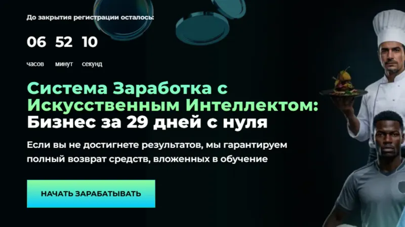 Система Заработка с Искусственным Интеллектом: Бизнес за 29 дней с нуля