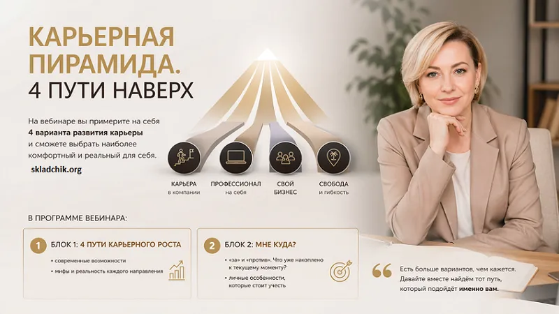 Карьерная пирамида. 4 пути наверх