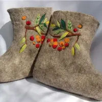 Как свалять детские валенки с нуля и без колодок