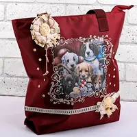 Декупаж по ткани: новая сумка за 3 часа