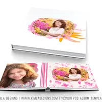 Альбомы PSD Template