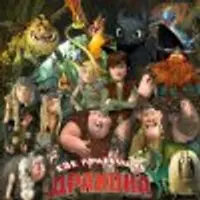 Набор клипарта: Как приручить дракона