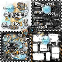 Cкрап-набор для мальчика He Is