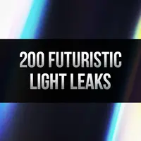 200 футуристических бликов света