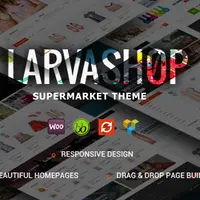 Larva - интернет-магазин на WooCommerce