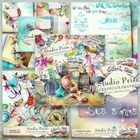 Скрап-набор Silent Sea