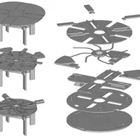 Чертежи стола-трансформера