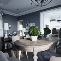 Сцена Corona Render + Сцена Vray Render