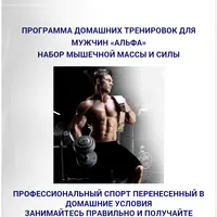 Программа домашних тренировок для мужчин "Альфа"