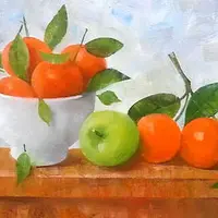 Натюрморт масляными красками