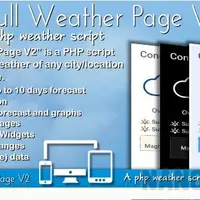 Full Weather Page V2 - Погода для сайта