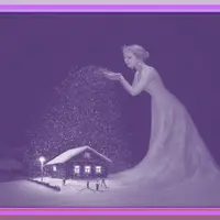 Зима в лавандовом мире