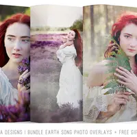 Bundle Earth Song Photo Overlays